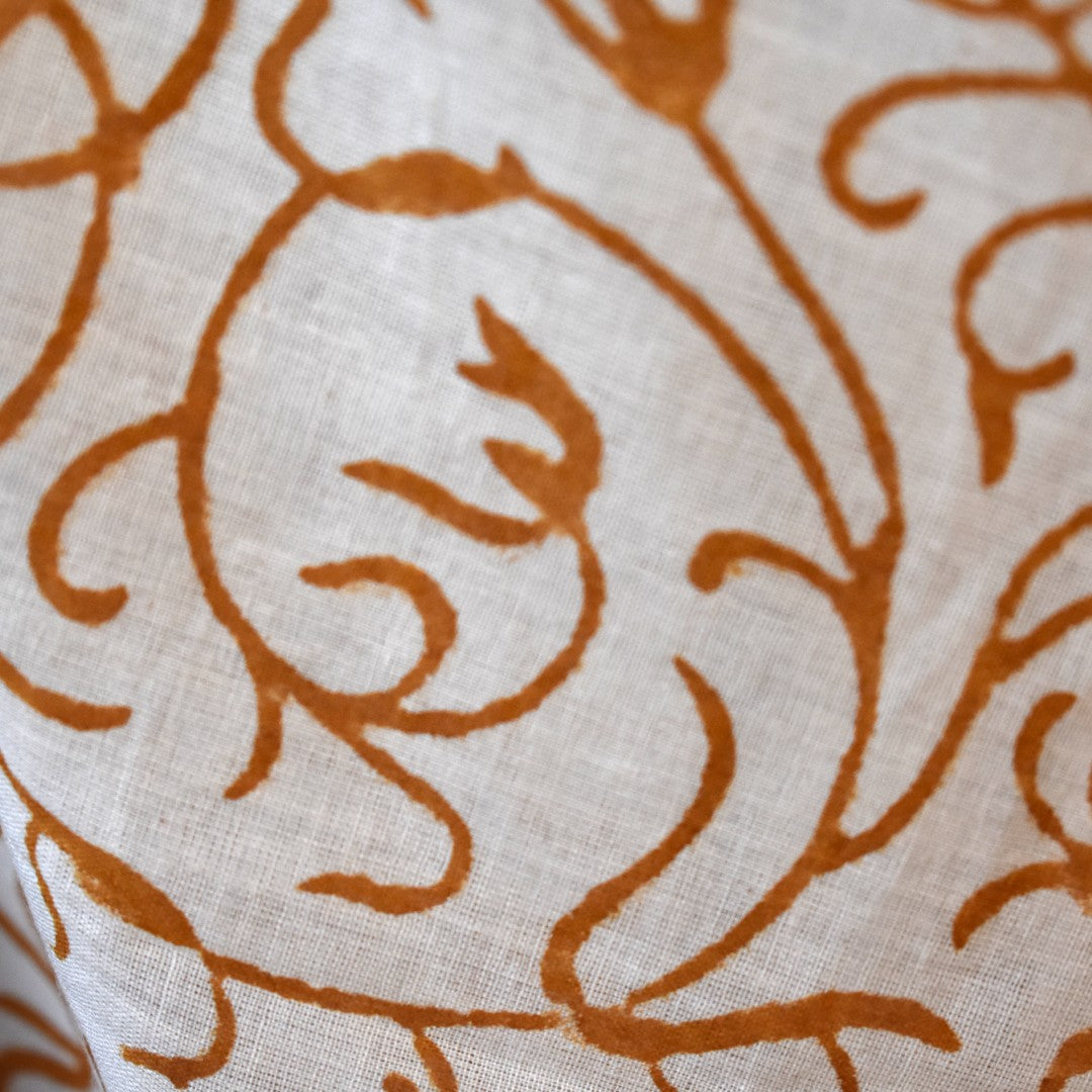 Pareo/ Sarong/ Esarfa de Plaja - 100% Bumbac cu Handblock printing -> Cod: Mulmul Cotton5
