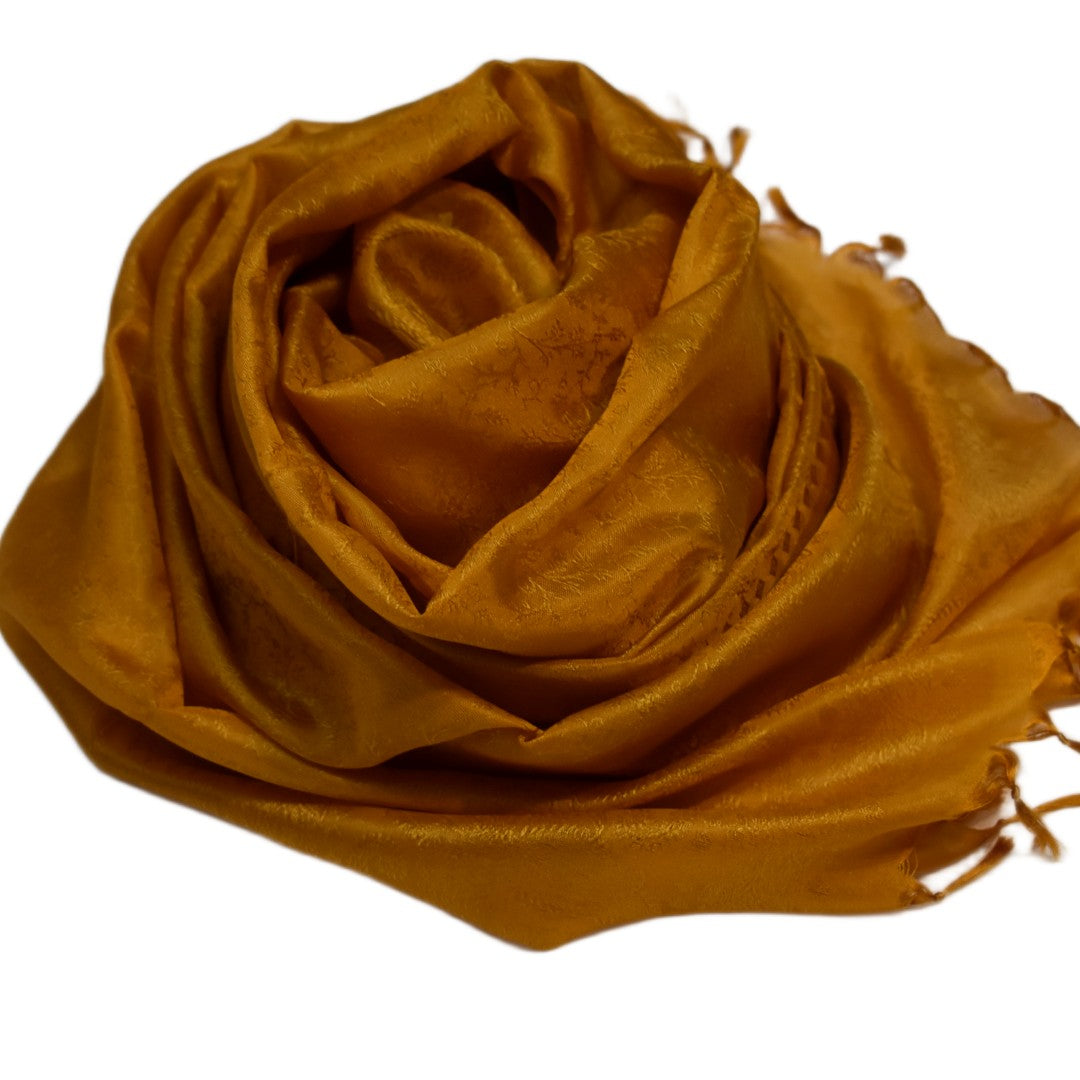 Esarfa/Sal tesut manual din Matase Naturala de Varanasi -> Cod: HANDMADE5