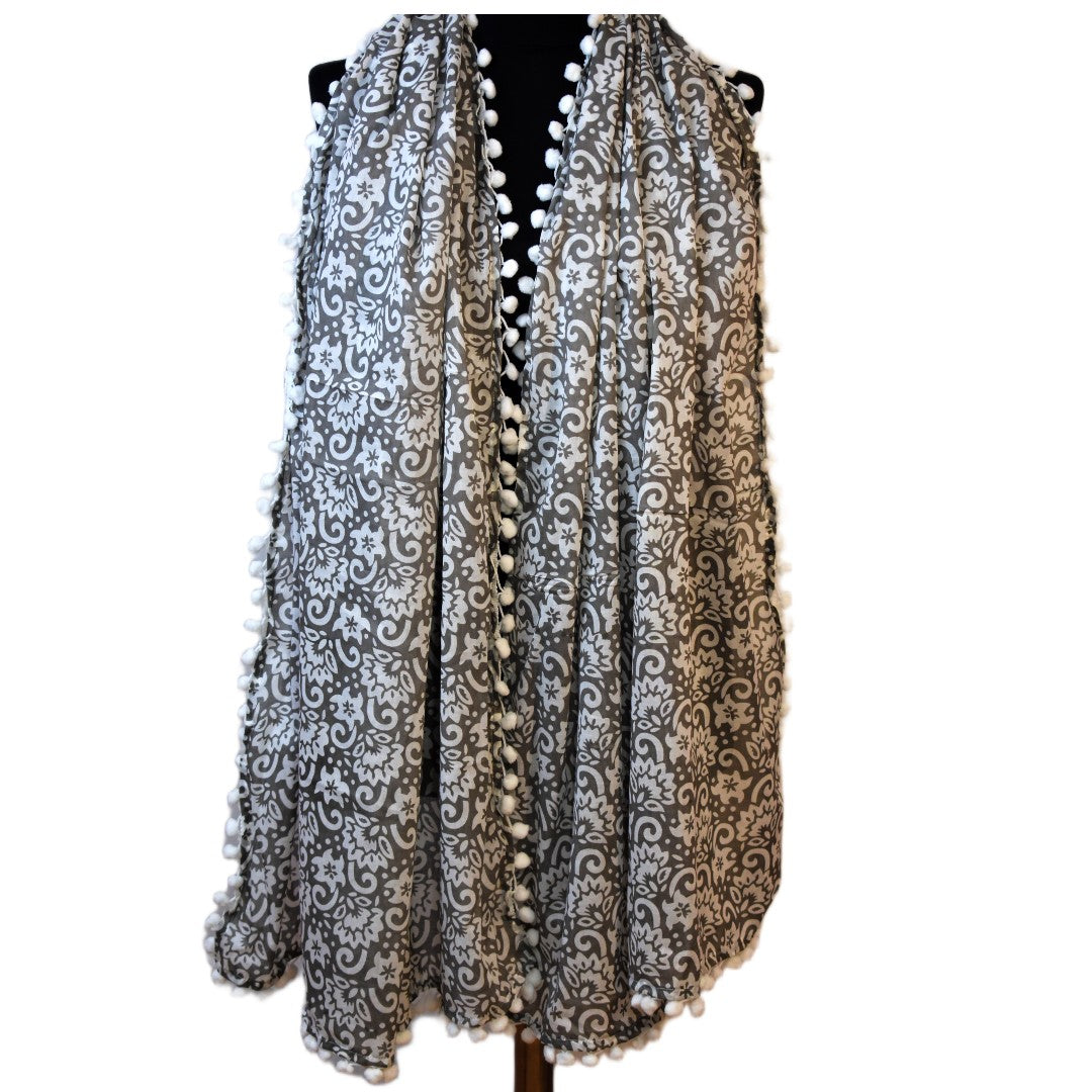 Pareo/ Sarong/ Esarfa de Plaja - 100% Bumbac cu Block printing -> Cod: Mulmul Cotton6