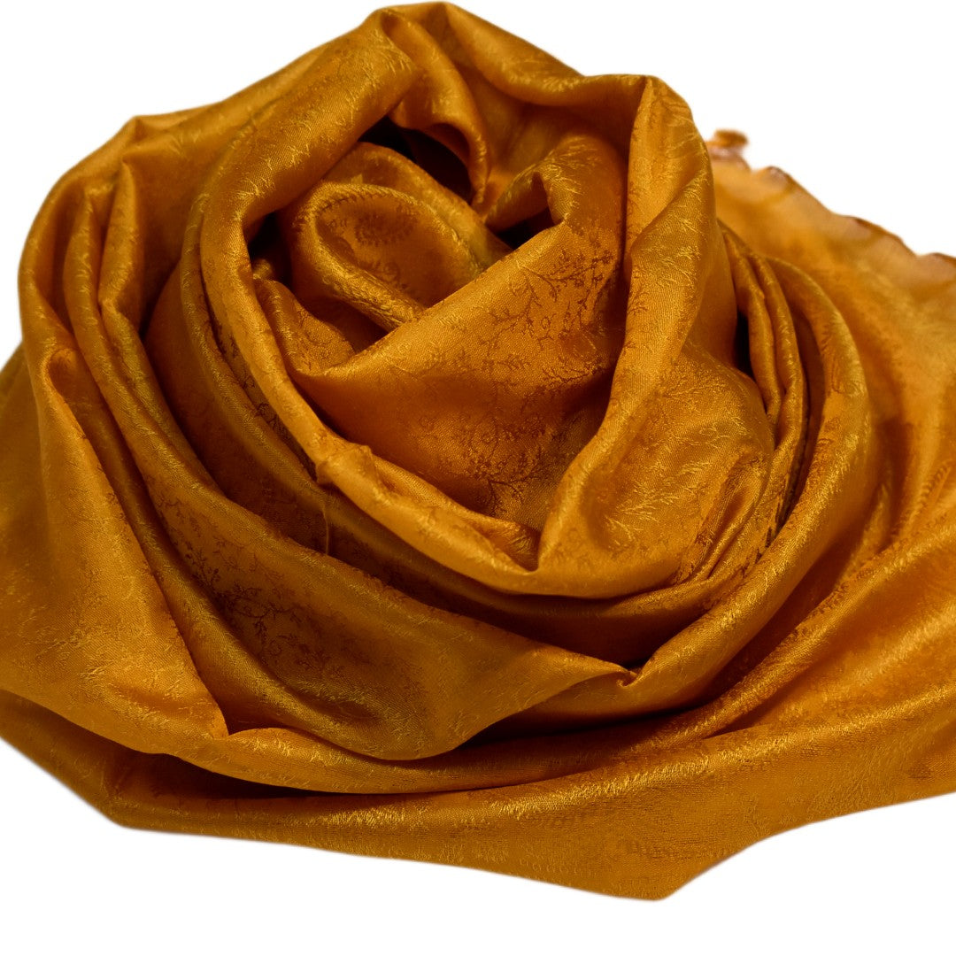 Esarfa/Sal tesut manual din Matase Naturala de Varanasi -> Cod: HANDMADE5
