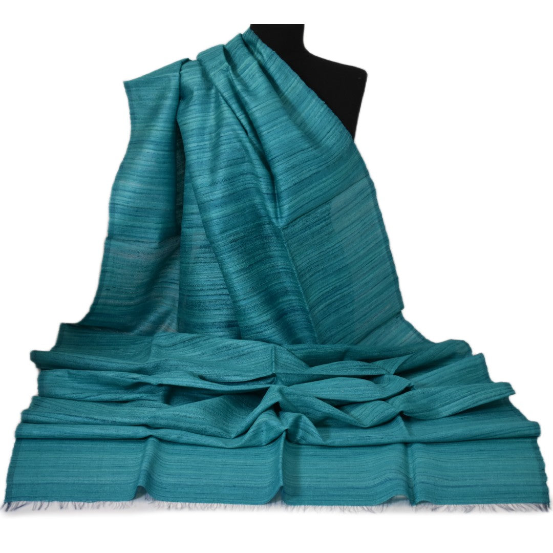 Sal tesut manual din 100% Matase Naturala Organica - Ghicha Tassar/Tussar Silk -> Cod: OrganicSilk5