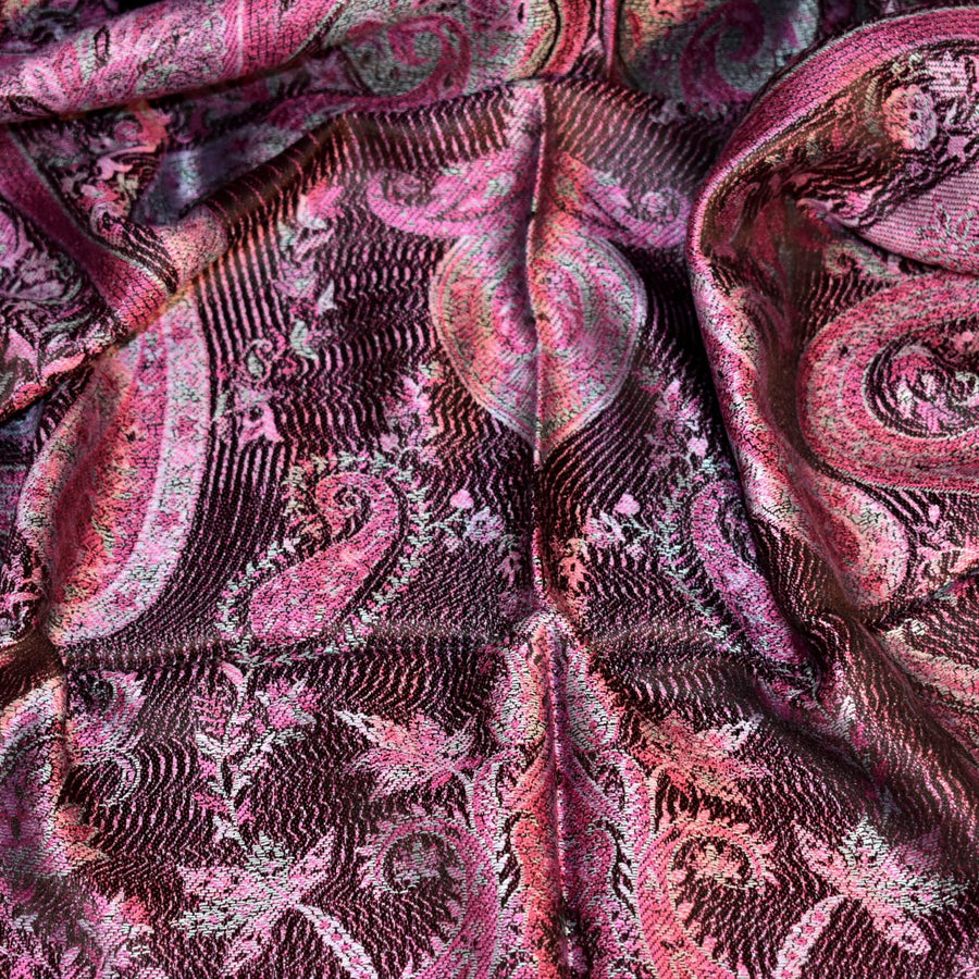 SAL Premium Jamawar din 100% Matase Naturala - Heritage -> Cod: PureSilkJamawar3