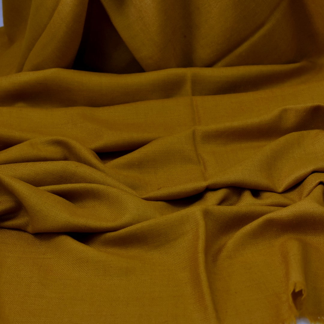 NOU! Sal Premium din Lana Merino & Matase Naturala -> Fresh Mustard - Cod: SilkMerino3