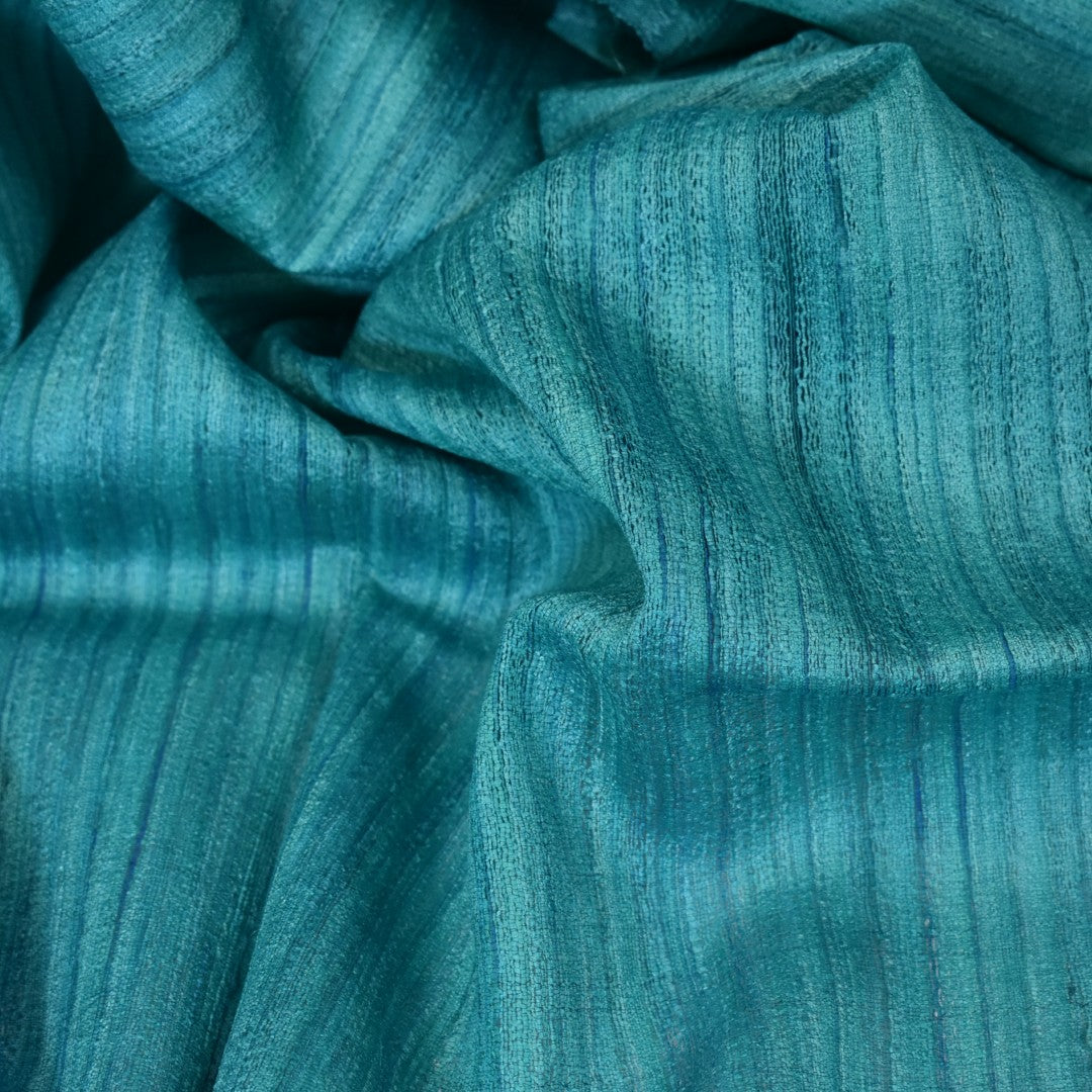 Sal tesut manual din 100% Matase Naturala Organica - Ghicha Tassar/Tussar Silk -> Cod: OrganicSilk5