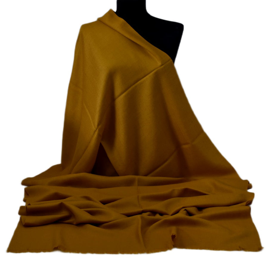 NOU! Sal Premium din Lana Merino & Matase Naturala -> Fresh Mustard - Cod: SilkMerino3