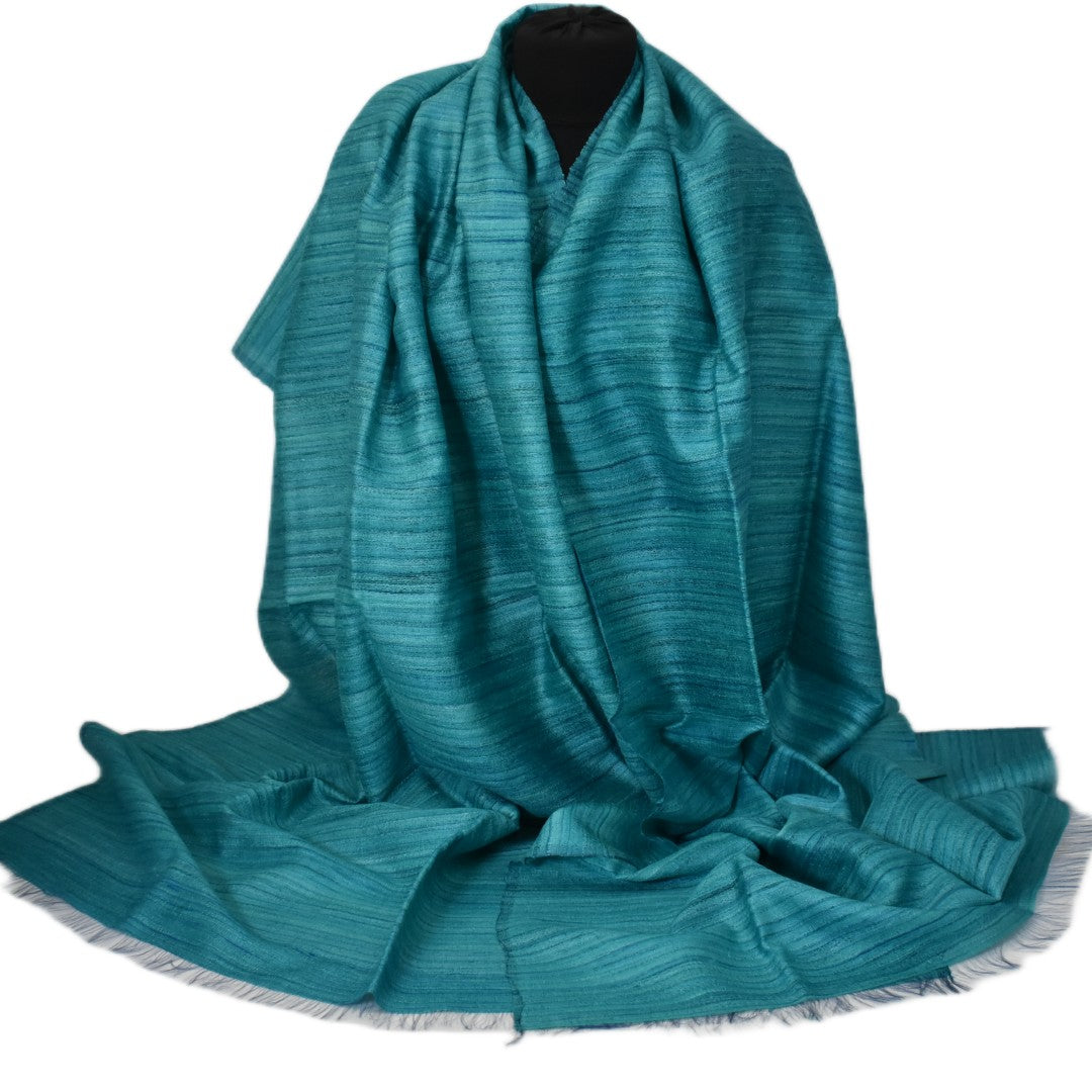 Sal tesut manual din 100% Matase Naturala Organica - Ghicha Tassar/Tussar Silk -> Cod: OrganicSilk5