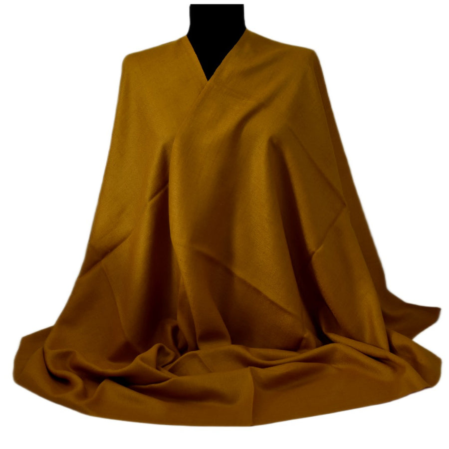 NOU! Sal Premium din Lana Merino & Matase Naturala -> Fresh Mustard - Cod: SilkMerino3