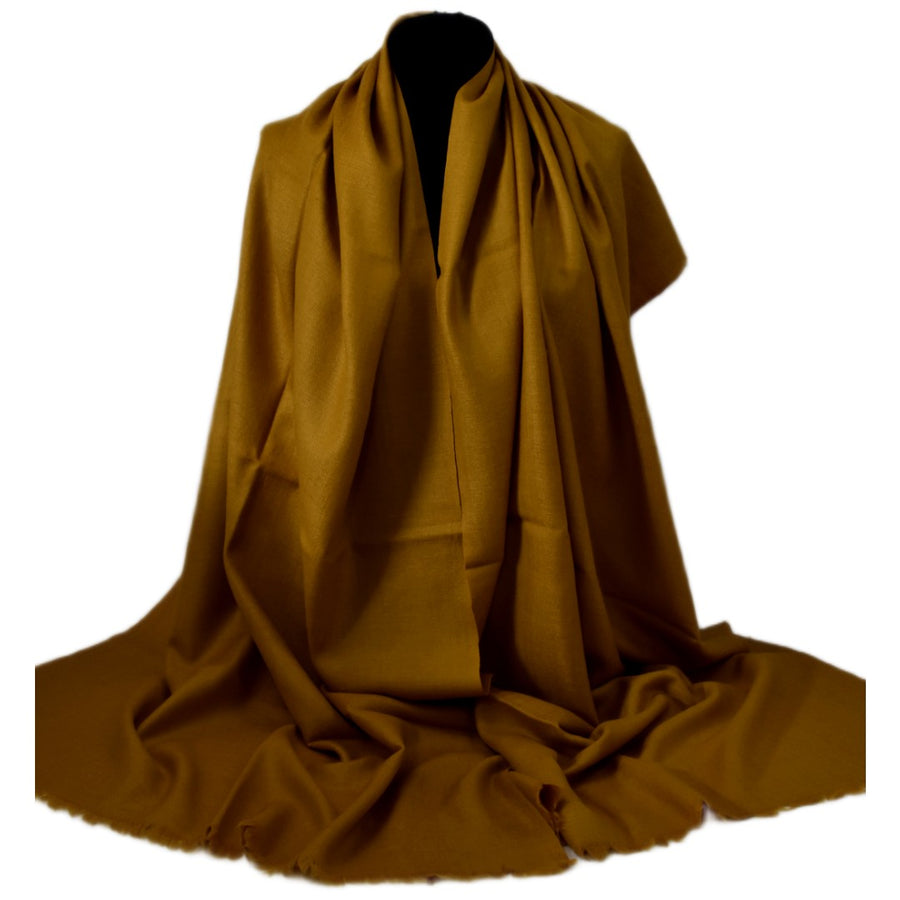 NOU! Sal Premium din Lana Merino & Matase Naturala -> Fresh Mustard - Cod: SilkMerino3