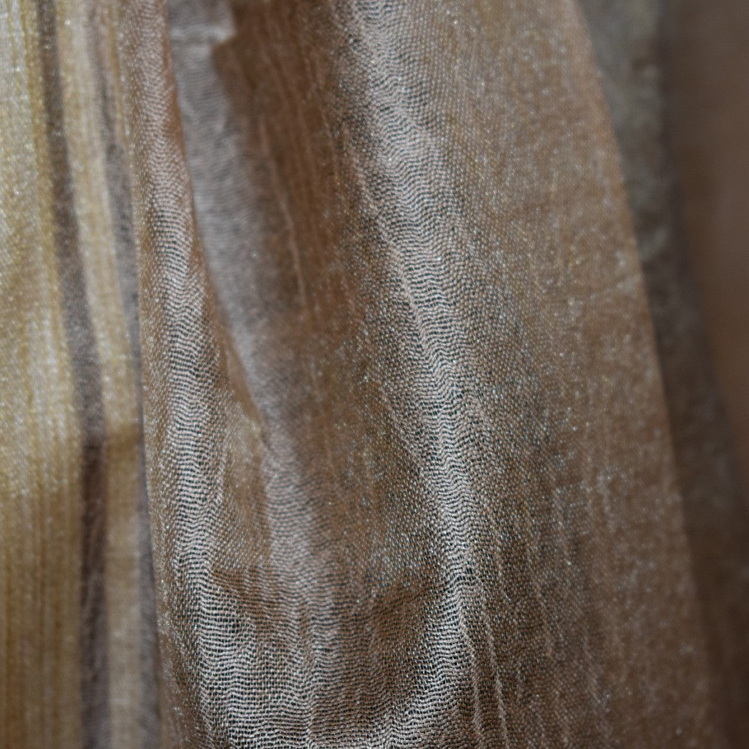 Pareo / Sarong/ Esarfa de Plaja - Cotton Silk cu bordura zari->Cod: Khadi3