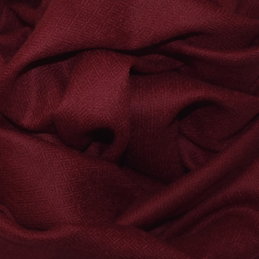 NOU! Sal Premium din Lana Merino-> Rosu Visiniu - Cod: SalMerino4