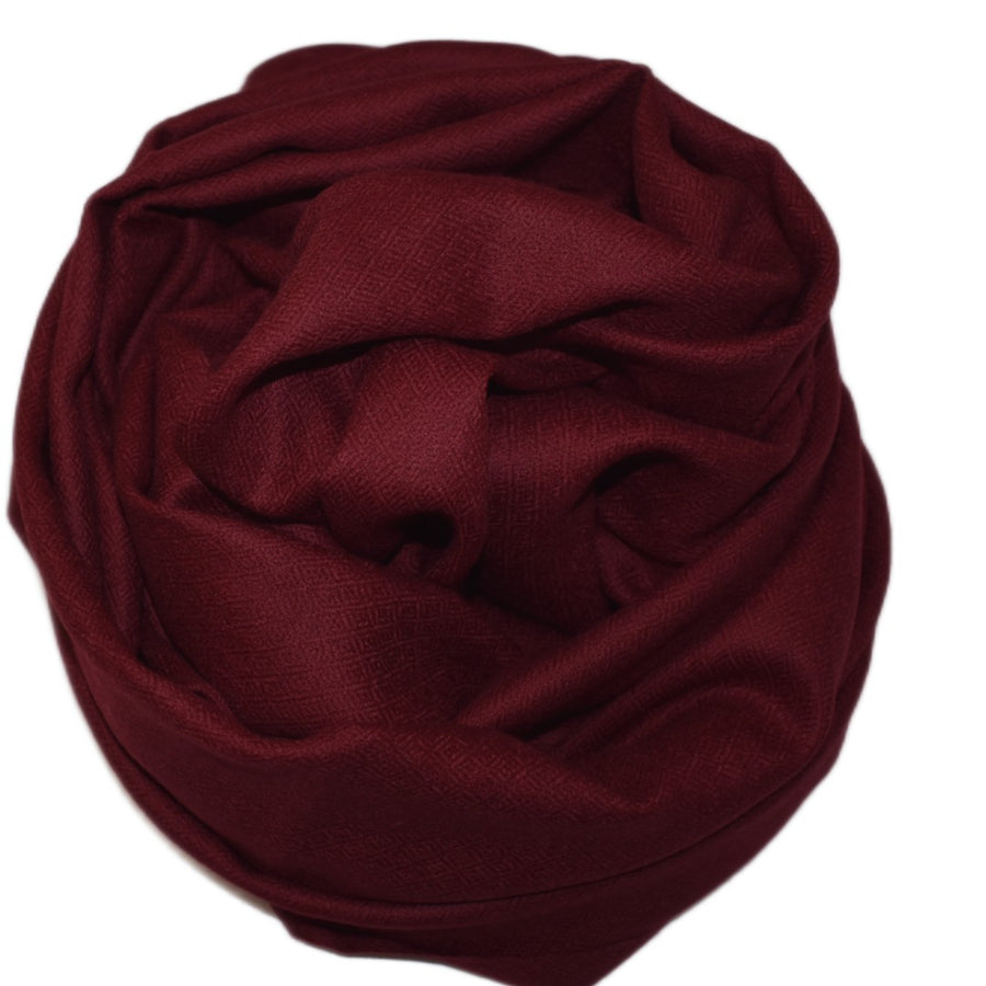 NOU! Sal Premium din Lana Merino-> Rosu Visiniu - Cod: SalMerino4