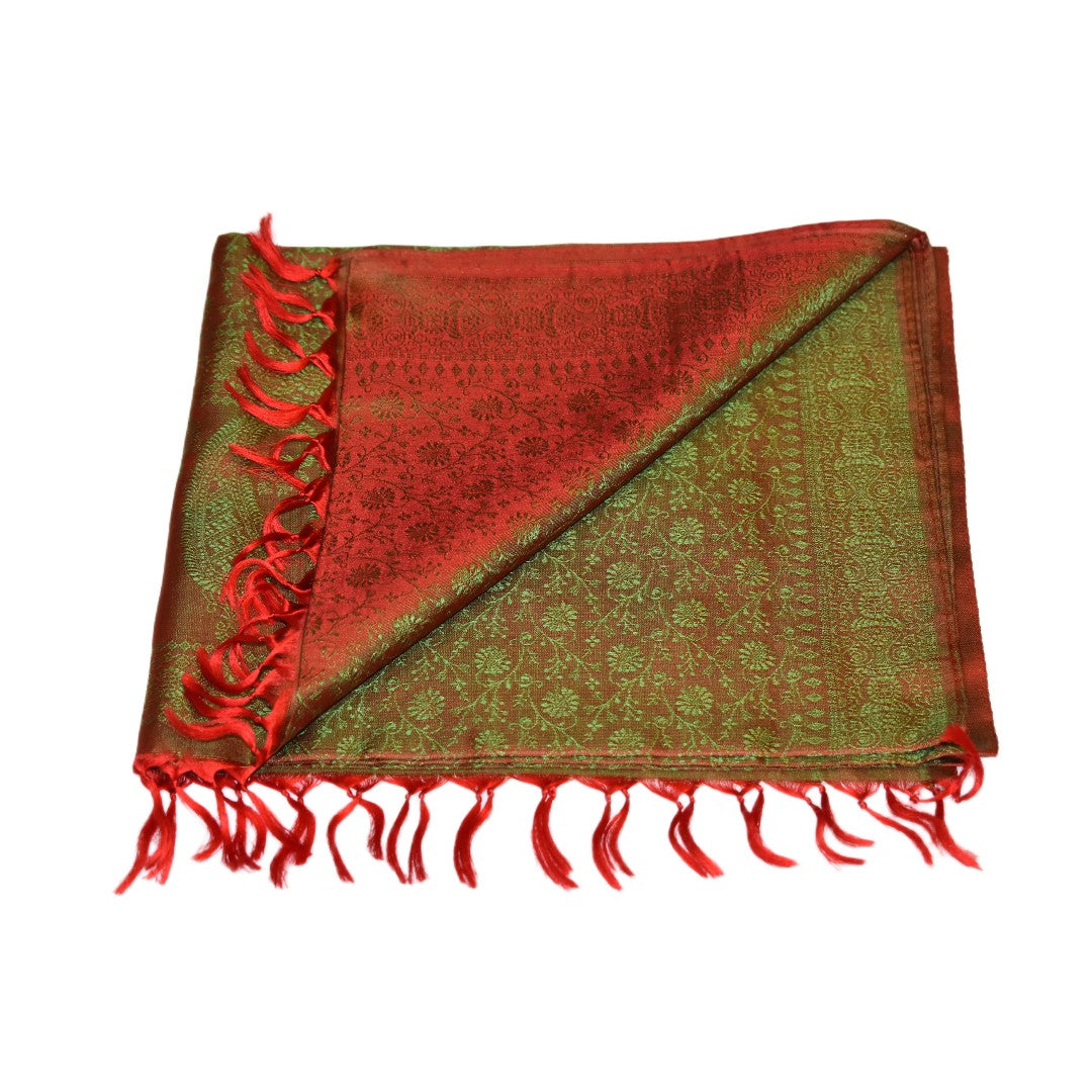 Esarfa/Sal tesut manual din Matase Naturala de Varanasi -> Cod: HANDMADE6