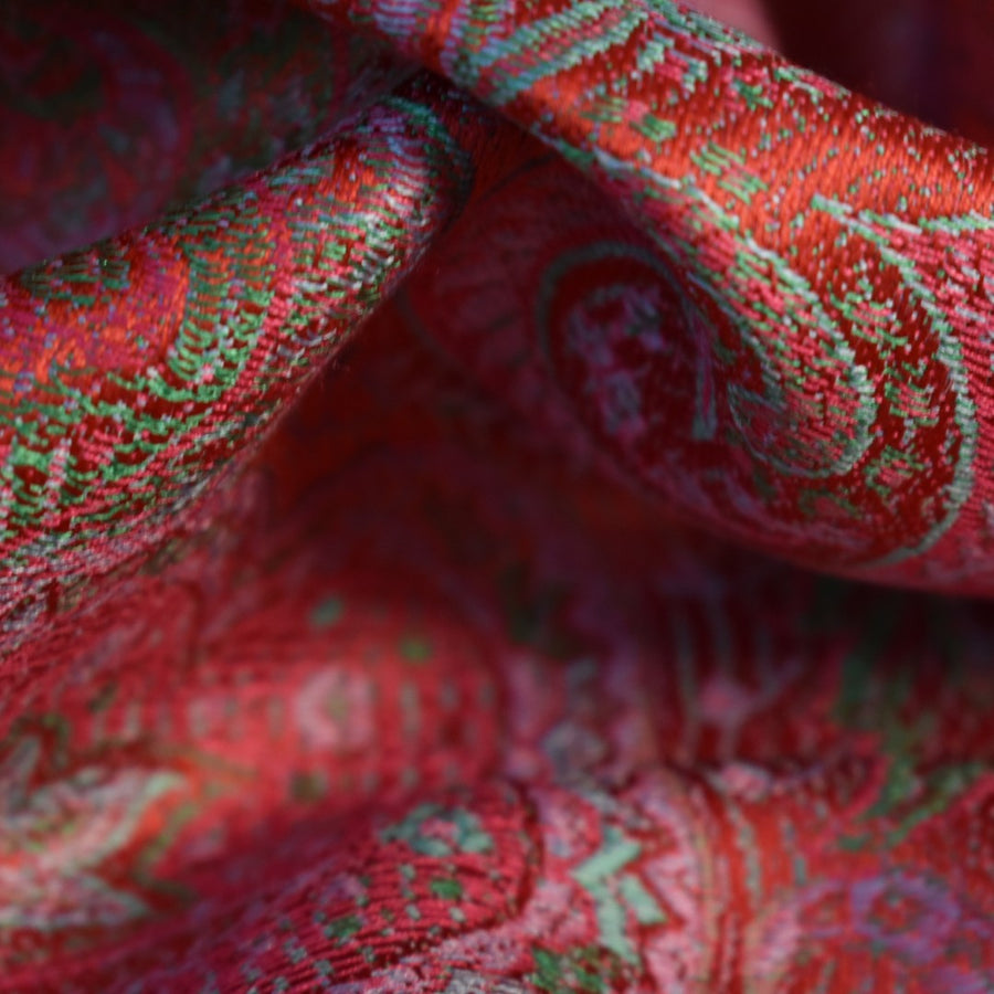 SAL Premium Jamawar din 100% Matase Naturala - Heritage -> Cod: PureSilkJamawar4