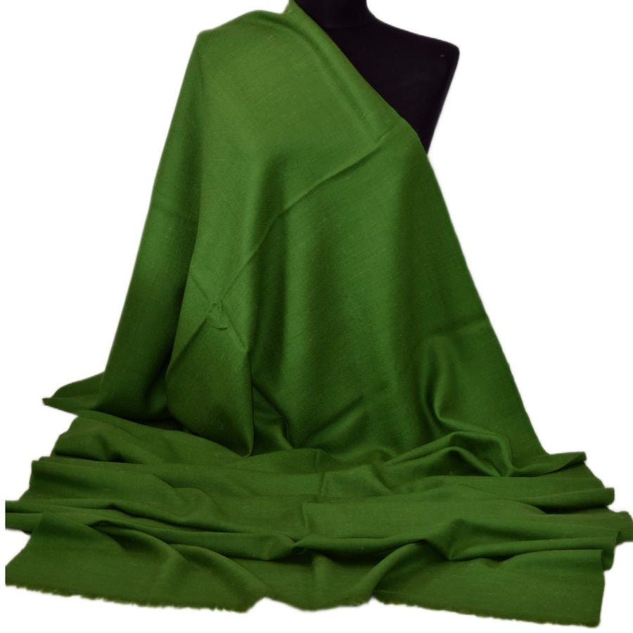 NOU! Sal Premium din Lana Merino & Matase Naturala -> Verde - Cod: SilkMerino4