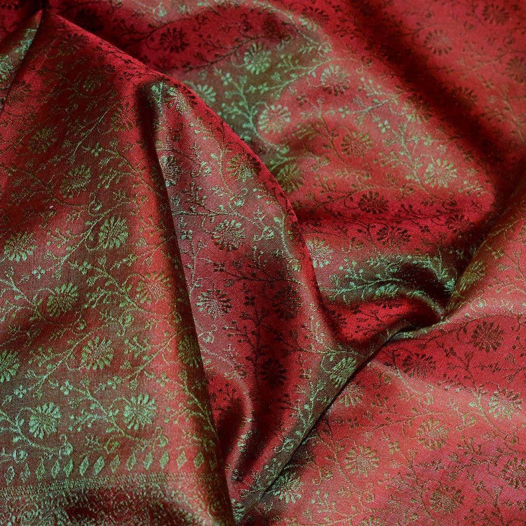 Esarfa/Sal tesut manual din Matase Naturala de Varanasi -> Cod: HANDMADE6