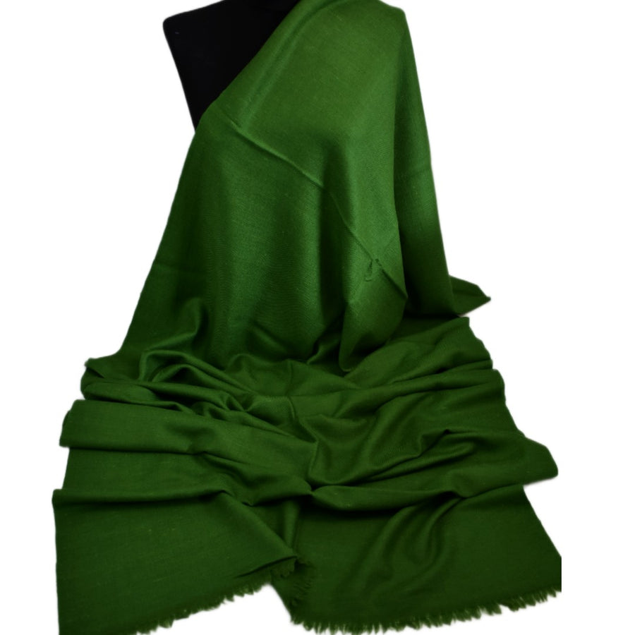 NOU! Sal Premium din Lana Merino & Matase Naturala -> Verde - Cod: SilkMerino4