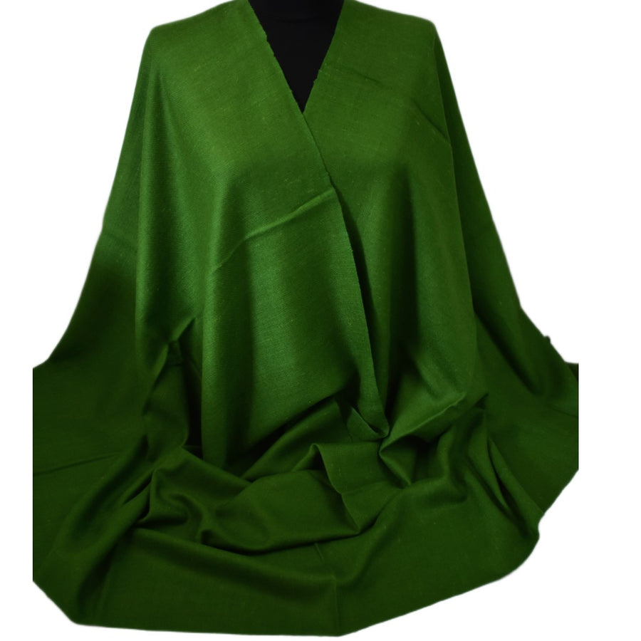 NOU! Sal Premium din Lana Merino & Matase Naturala -> Verde - Cod: SilkMerino4