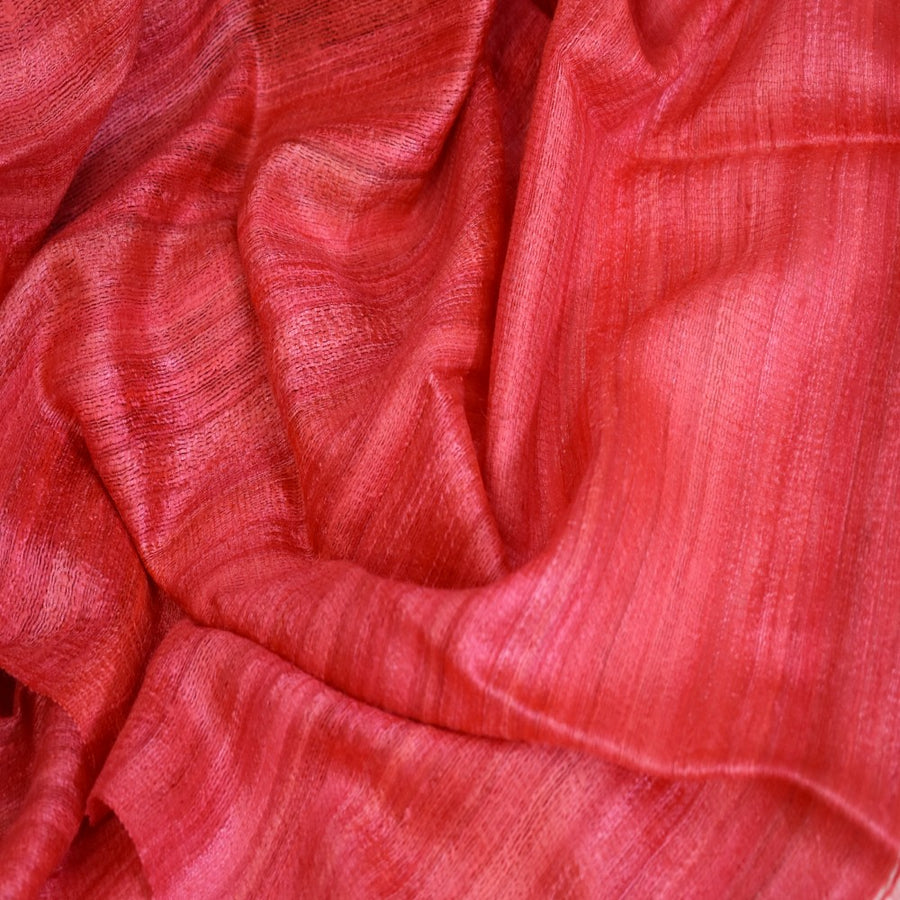 Sal tesut manual din 100% Matase Naturala Organica - Ghicha Tassar/Tussar Silk -> Cod:GhichaApril3