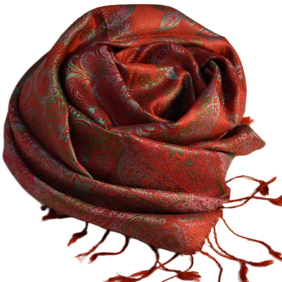 SAL Premium Jamawar din 100% Matase Naturala - Heritage -> Cod: PureSilkJamawar4