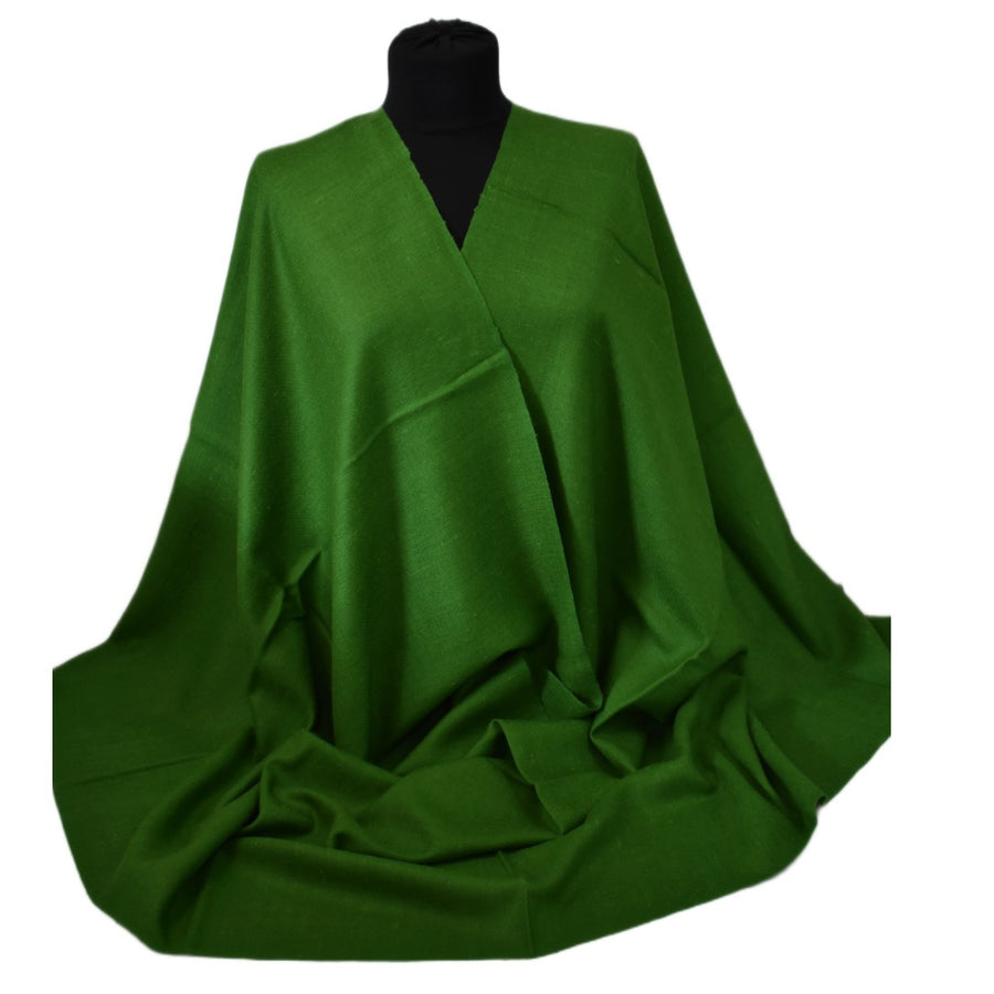 NOU! Sal Premium din Lana Merino & Matase Naturala -> Verde - Cod: SilkMerino4