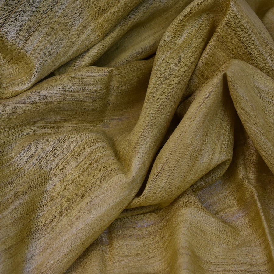 Sal tesut manual din 100% Matase Naturala Organica - Ghicha Tassar/Tussar Silk -> Cod: OrganicSilk7
