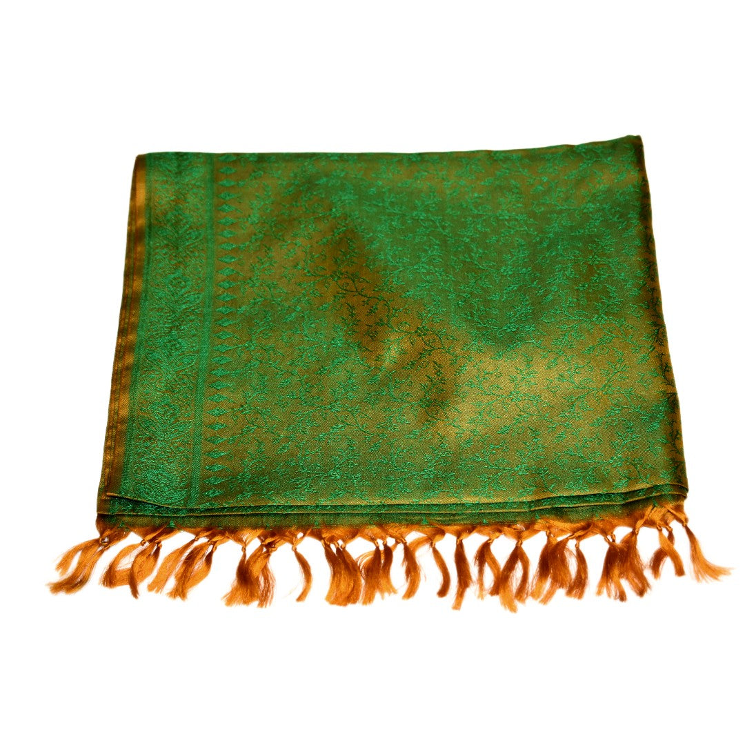 Esarfa/Sal tesut manual din Matase Naturala de Varanasi -> Cod: HANDMADE7