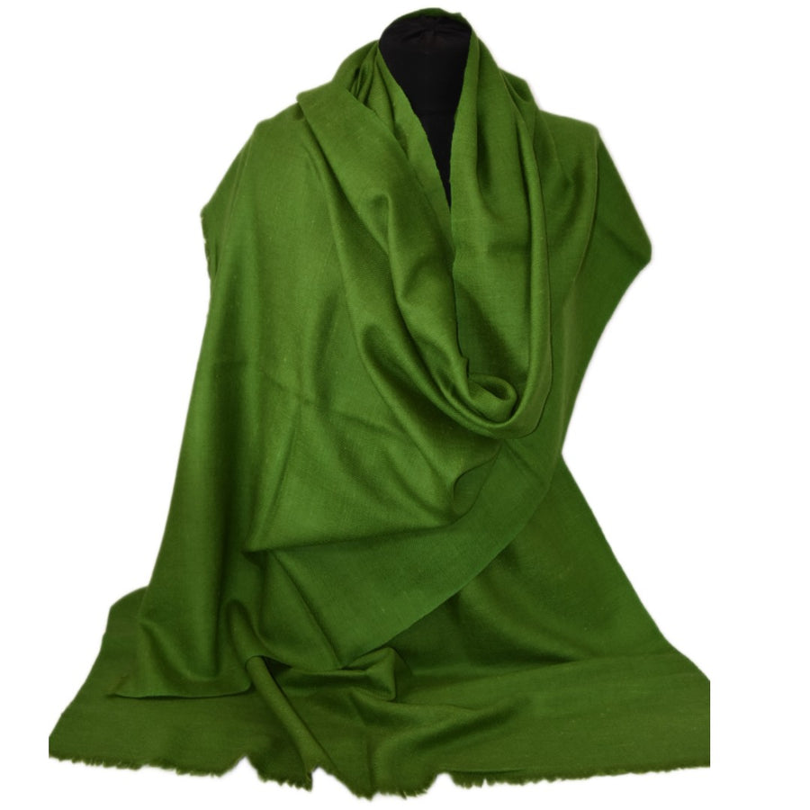 NOU! Sal Premium din Lana Merino & Matase Naturala -> Verde - Cod: SilkMerino4