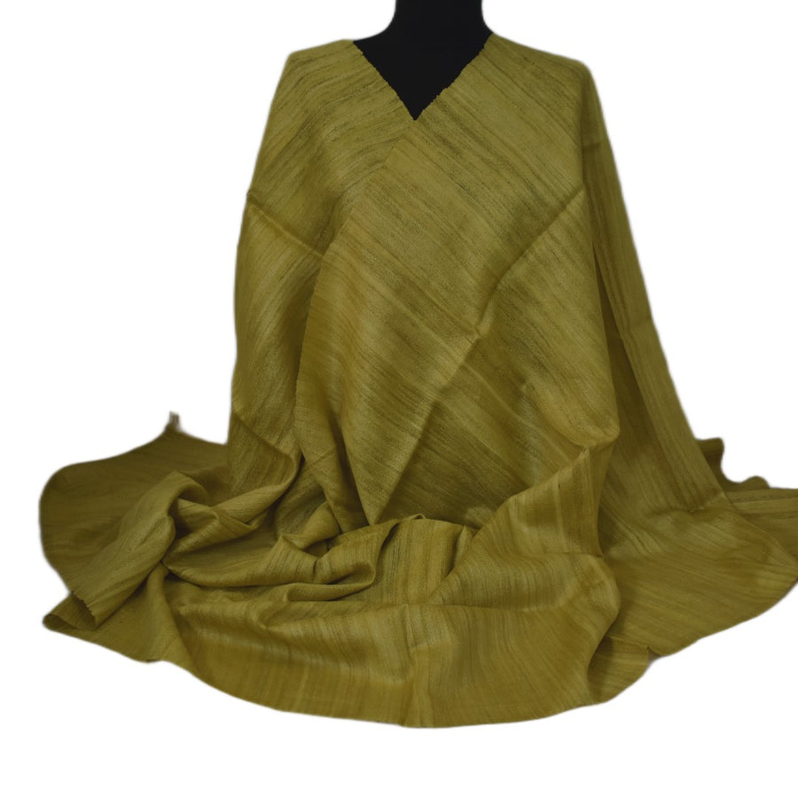 Sal tesut manual din 100% Matase Naturala Organica - Ghicha Tassar/Tussar Silk -> Cod: OrganicSilk7