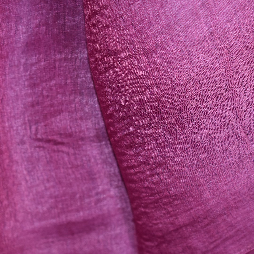 Eșarfă–Șal din Matase Naturala &In (LinenSilk) - MOV RoZE- Cod: LinenSilk6