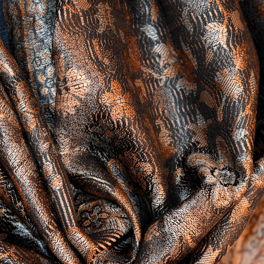 SAL Premium Jamawar din 100% Matase Naturala - Heritage -> Cod: PureSilkJamawar5