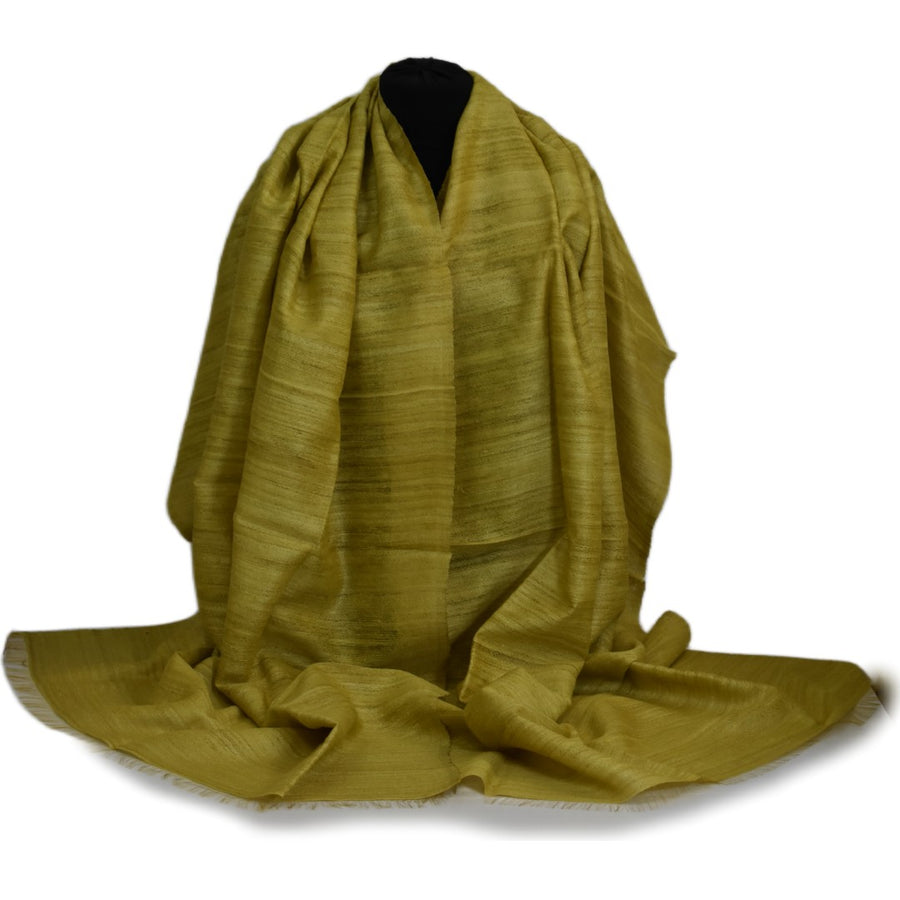 Sal tesut manual din 100% Matase Naturala Organica - Ghicha Tassar/Tussar Silk -> Cod: OrganicSilk7