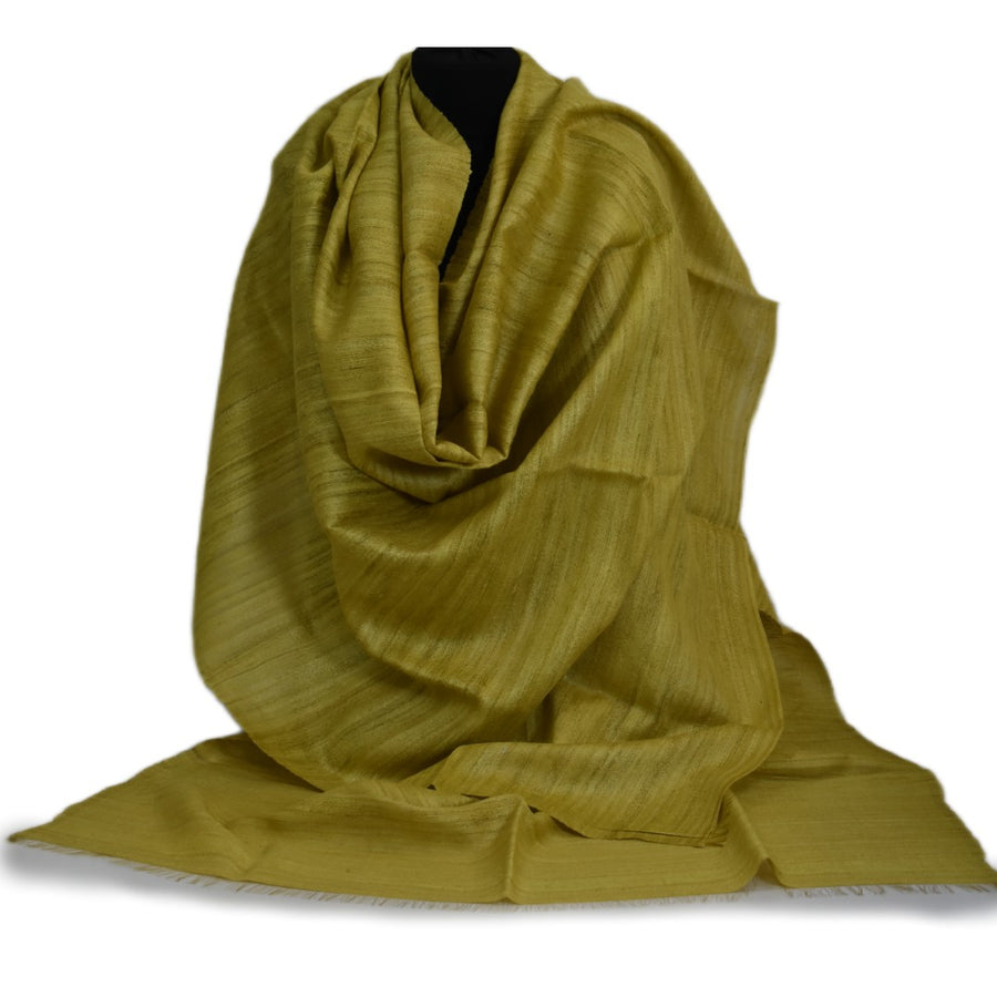 Sal tesut manual din 100% Matase Naturala Organica - Ghicha Tassar/Tussar Silk -> Cod: OrganicSilk7