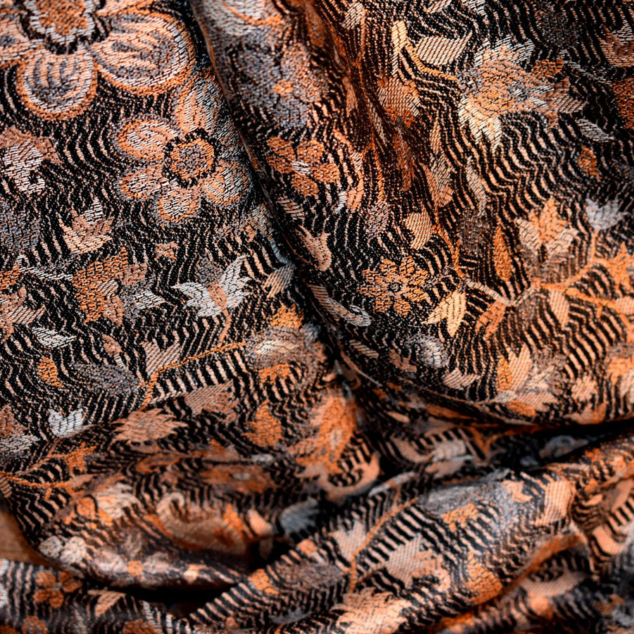 SAL Premium Jamawar din 100% Matase Naturala - Heritage -> Cod: PureSilkJamawar5