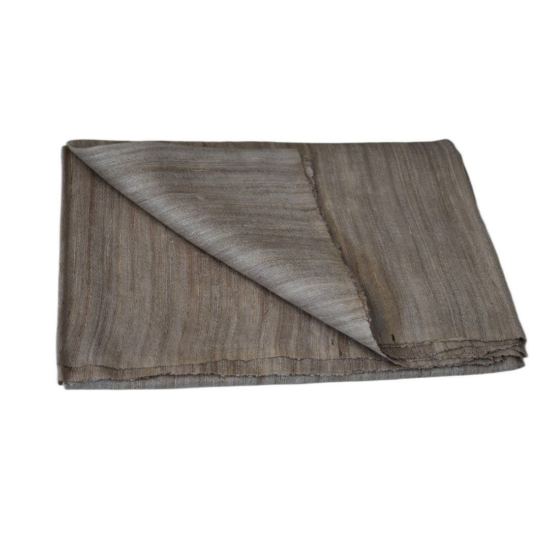 Sal tesut manual din 100% Matase Naturala Organica - Ghicha Tassar/Tussar Silk -> Cod: OrganicSilk8