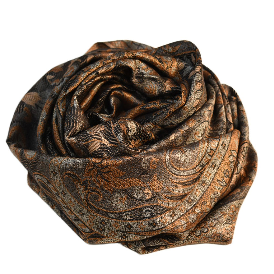 SAL Premium Jamawar din 100% Matase Naturala - Heritage -> Cod: PureSilkJamawar5