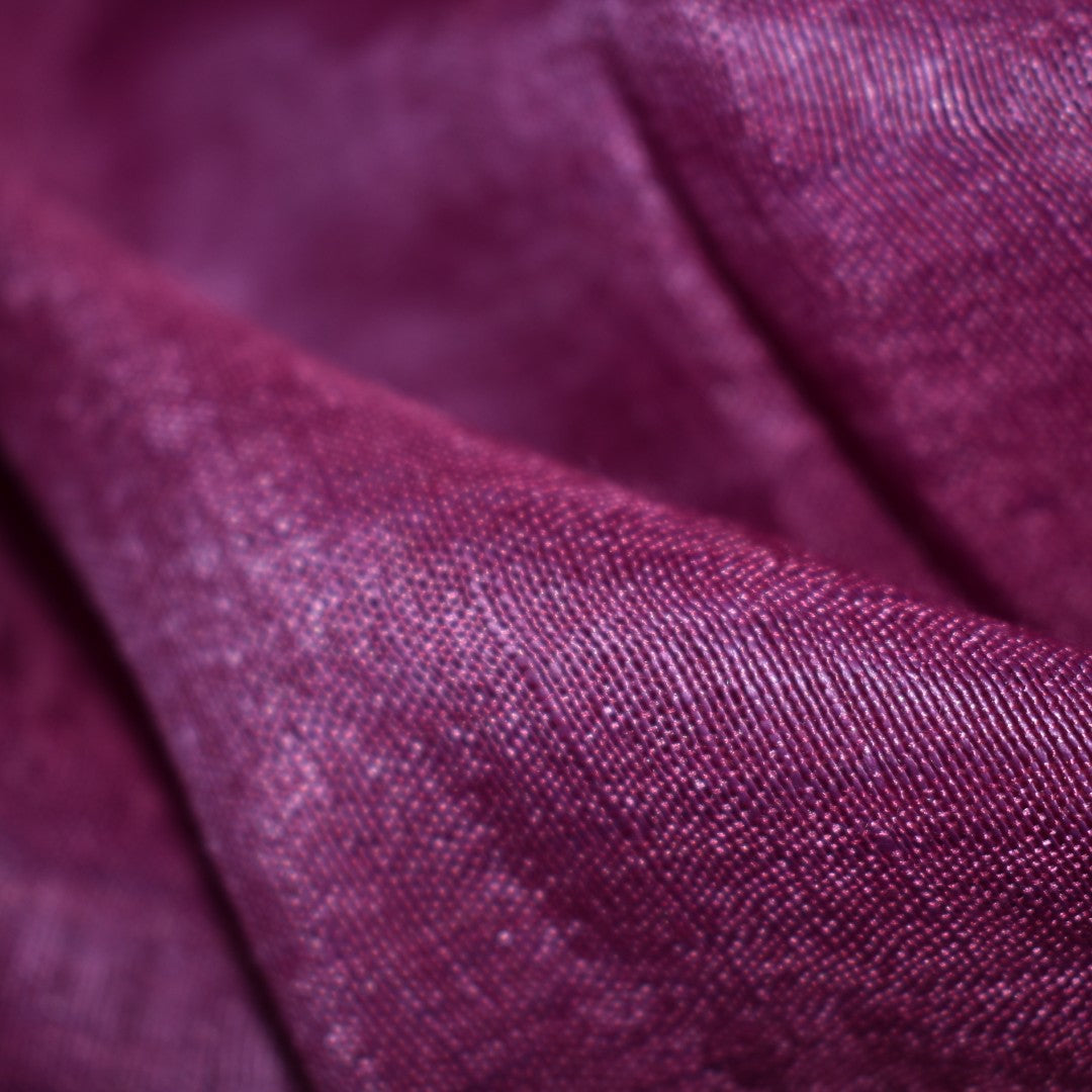 Eșarfă–Șal din Matase Naturala &In (LinenSilk) - MOV RoZE- Cod: LinenSilk6