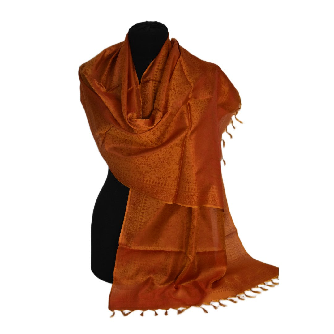 Eșarfă Premium din Mătase Naturală – Tesută Manual-> Cod: HANDMADE9