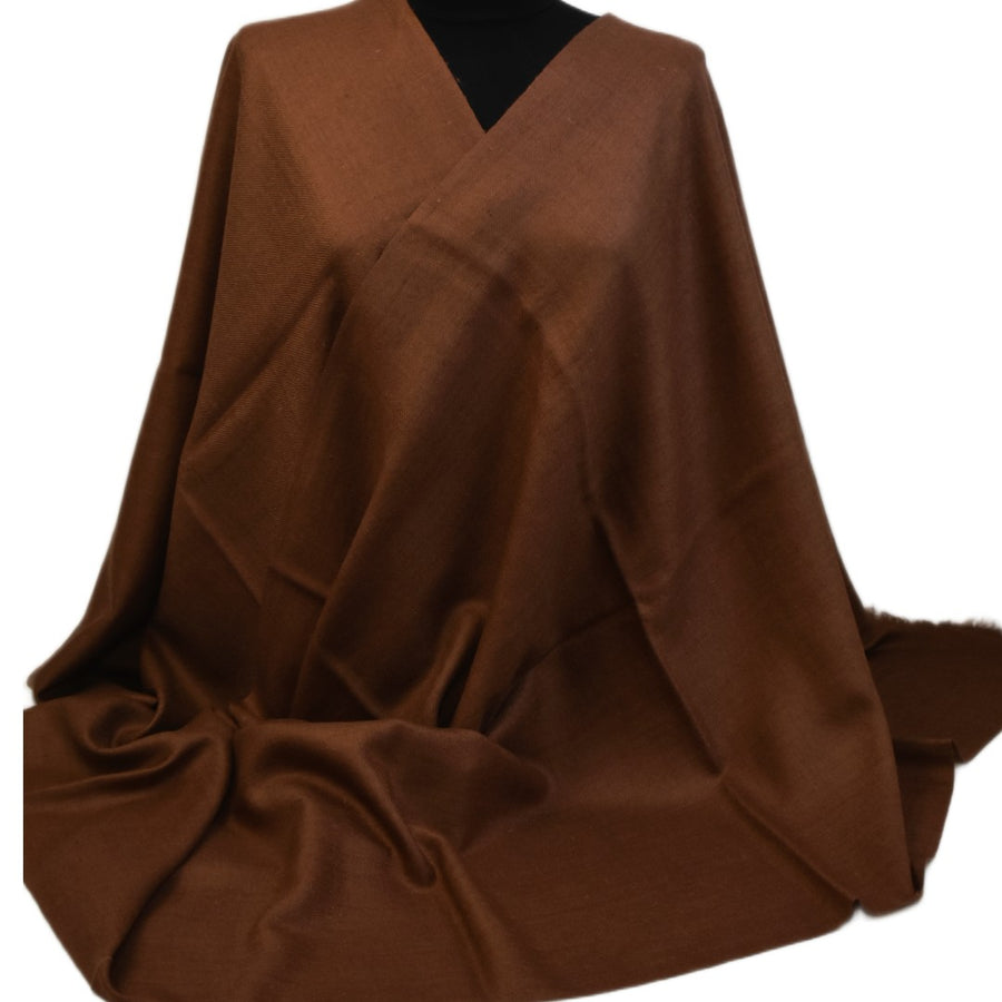 NOU! Sal Premium din Lana Merino & Matase Naturala -> Maron Ciocolatiu  - Cod: SilkMerino5