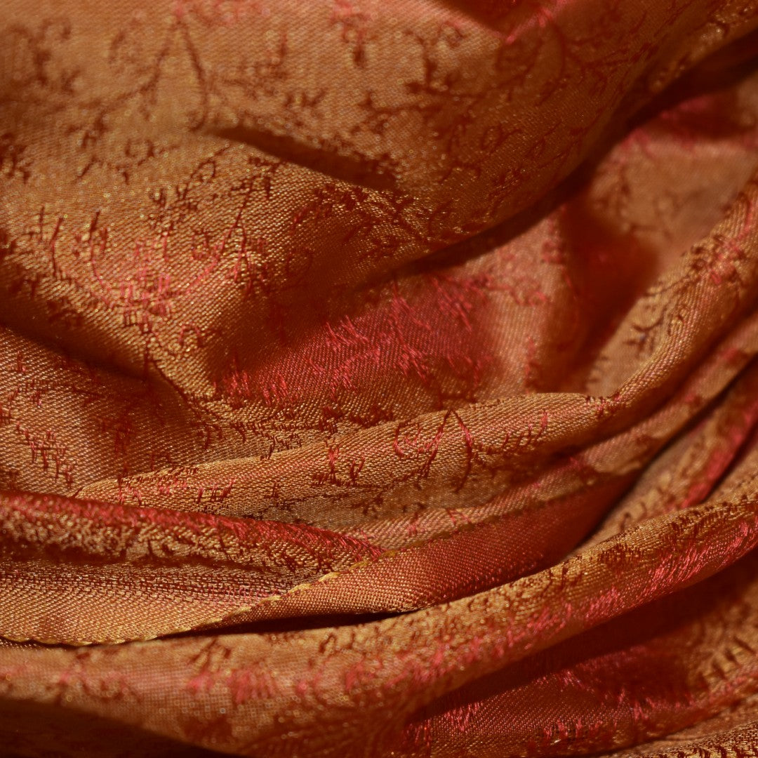 Esarfa/Sal tesut manual din Matase Naturala de Varanasi -> Cod: HANDMADE9