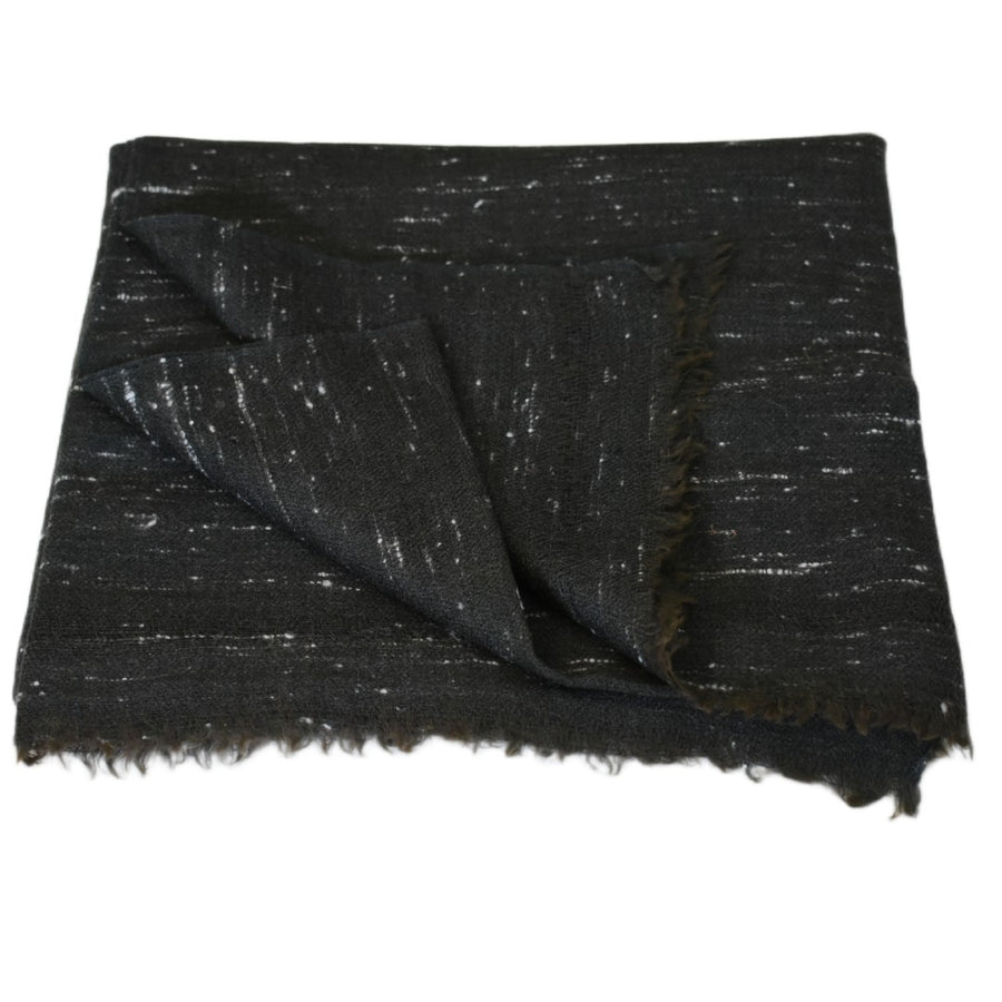 Sal Lana Angora & Merino cu dimensiuni MARI (~ 240 cm Lungime  x 105 cm Latime)-  Ash Gray - Snowflakes -> Cod: SALANG012