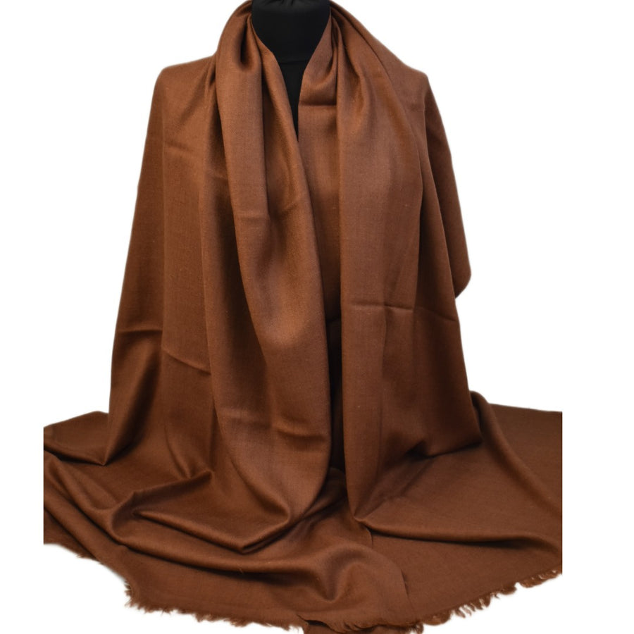 NOU! Sal Premium din Lana Merino & Matase Naturala -> Maron Ciocolatiu  - Cod: SilkMerino5