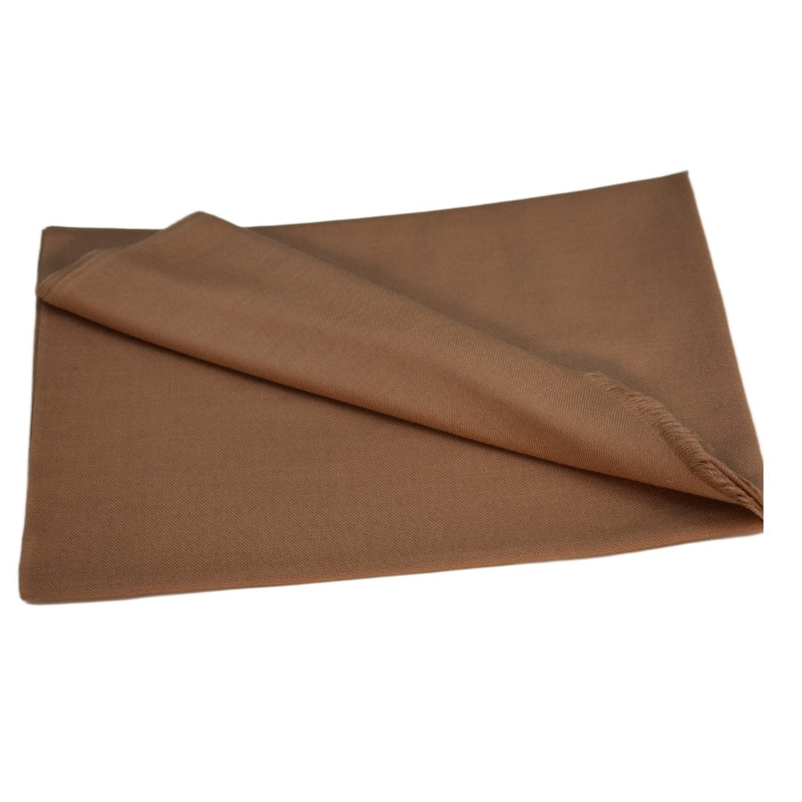 Esarfa Sal Casmir si Matase Naturala - Bej Capucino -> Cod: CASMIRSILK4