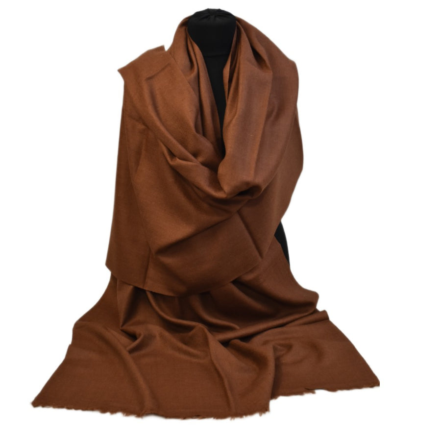 NOU! Sal Premium din Lana Merino & Matase Naturala -> Maron Ciocolatiu  - Cod: SilkMerino5