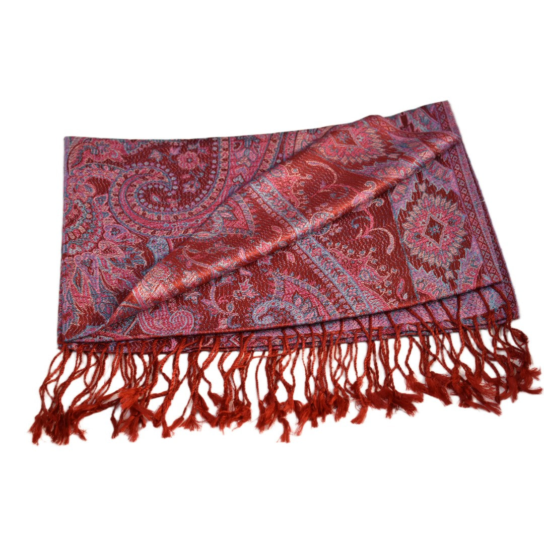 SAL Premium Jamawar din 100% Matase Naturala - Heritage -> Cod: PureSilkJamawar6