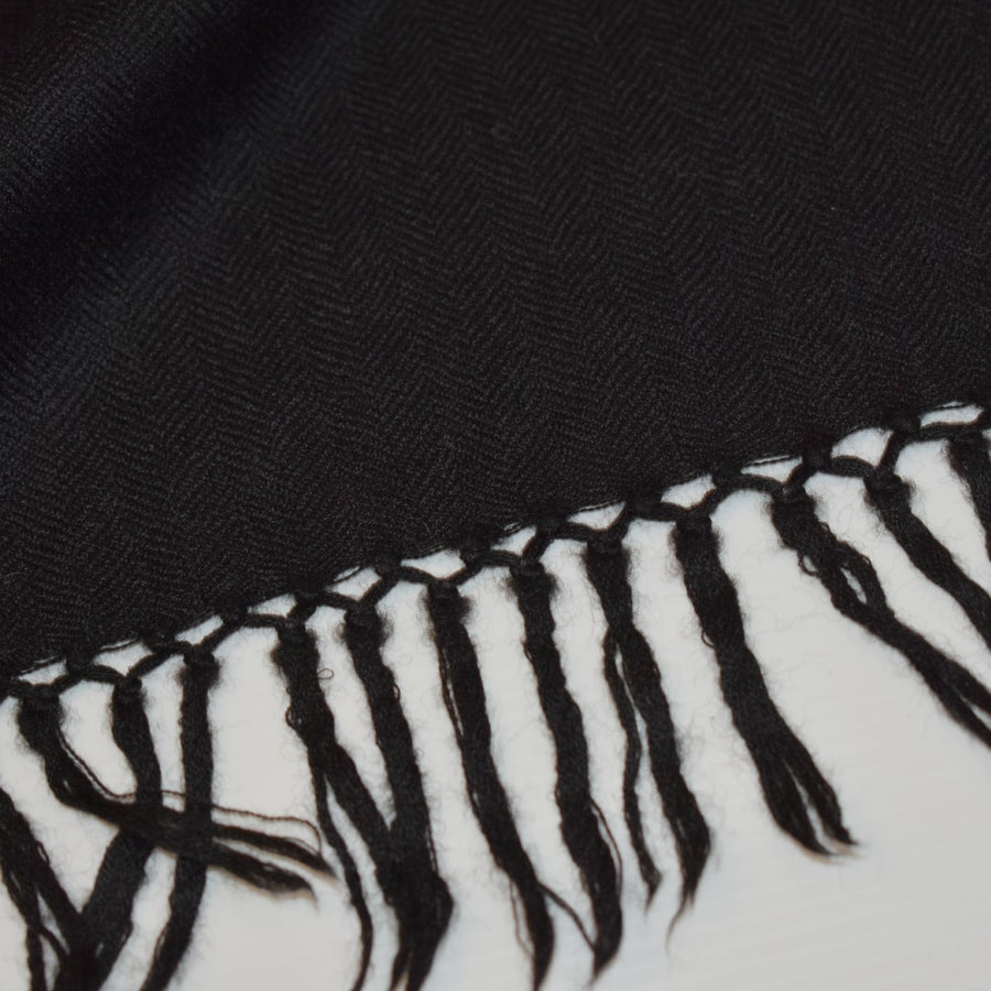 NOU! Sal Premium din Lana Merino-> Negru intens- Cod: SalMerino5