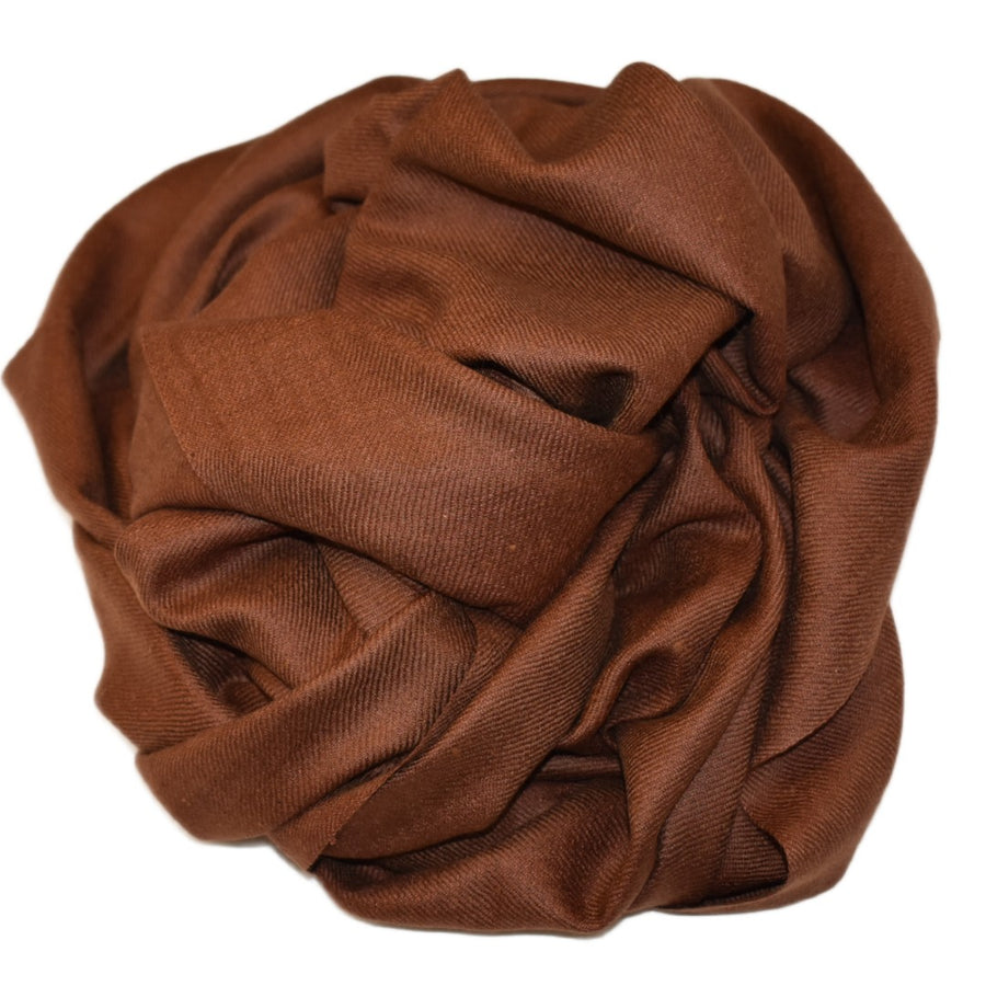 NOU! Sal Premium din Lana Merino & Matase Naturala -> Maron Ciocolatiu  - Cod: SilkMerino5