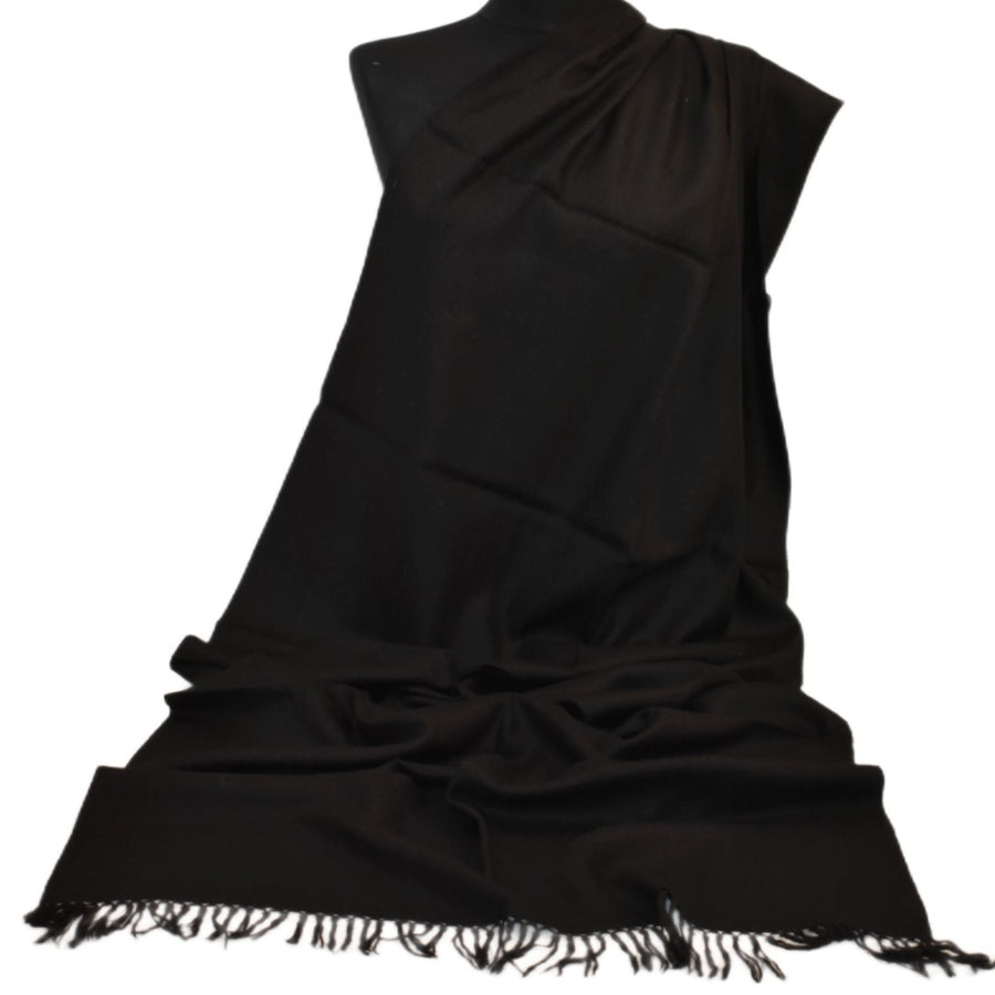 NOU! Sal Premium din Lana Merino-> Negru intens- Cod: SalMerino5