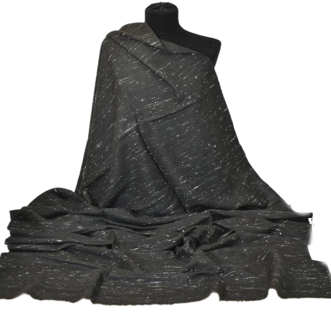 Sal Lana Angora & Merino cu dimensiuni MARI (~ 240 cm Lungime  x 105 cm Latime)-  Ash Gray - Snowflakes -> Cod: SALANG012