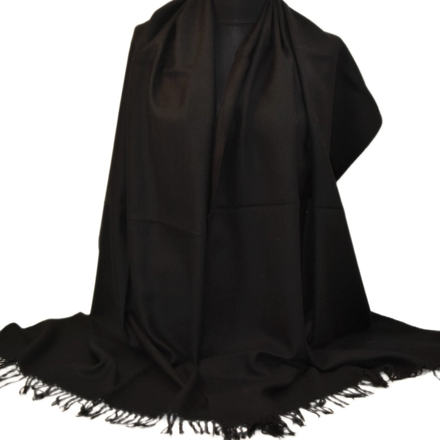 NOU! Sal Premium din Lana Merino-> Negru intens- Cod: SalMerino5