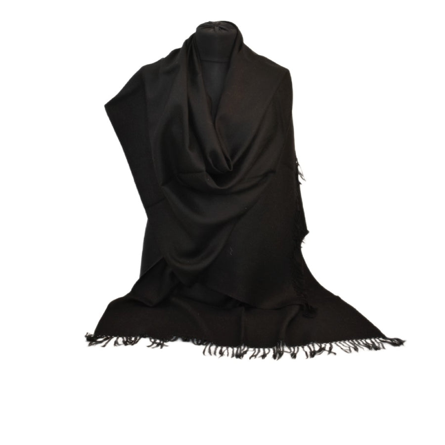 NOU! Sal Premium din Lana Merino-> Negru intens- Cod: SalMerino5